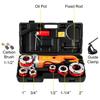Electric Pipe Threader, 2300W Pipe Threading Machine, Heavy-Duty Hand-Held Power Drive Kit, 220V Pipe Threader Machine, Portable Pipe Threader with 6