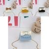 Fashionable Mini Pu Crossbody Bag For Kids With Stylish Bow And Waterproof Features