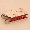 Tree Santa Snowman Wooden DIY Assembly Christmas Decorations Xmas Sled Assembly Decorations