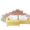 Waterproof 3D Imitation Brick Wall Stickers Lightweight PVC DIY Removeable Wallpaper  Accent Walls
