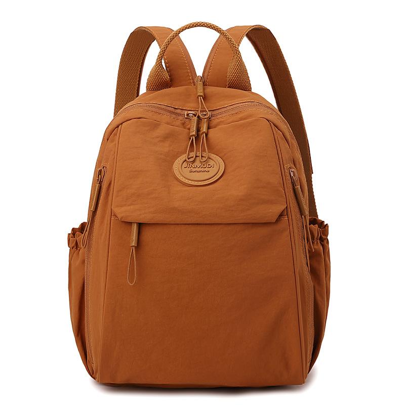 Zaino Impermeabile in Nylon da Donna Grande Capacità Multifunzione Borsa da Petto