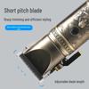Rechargeable Metal Electric Hair Clipper with Digital LCD Display and Adjustable Tooth Pitch for Home Use