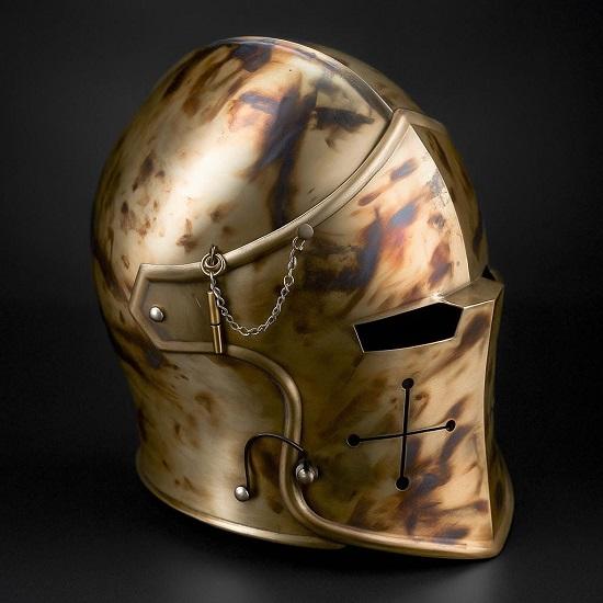 Commando-Style Barbuta Helmet  Medieval Knight Armor Replica in 18GA Steel for Cosplay, Militaria  Collectors