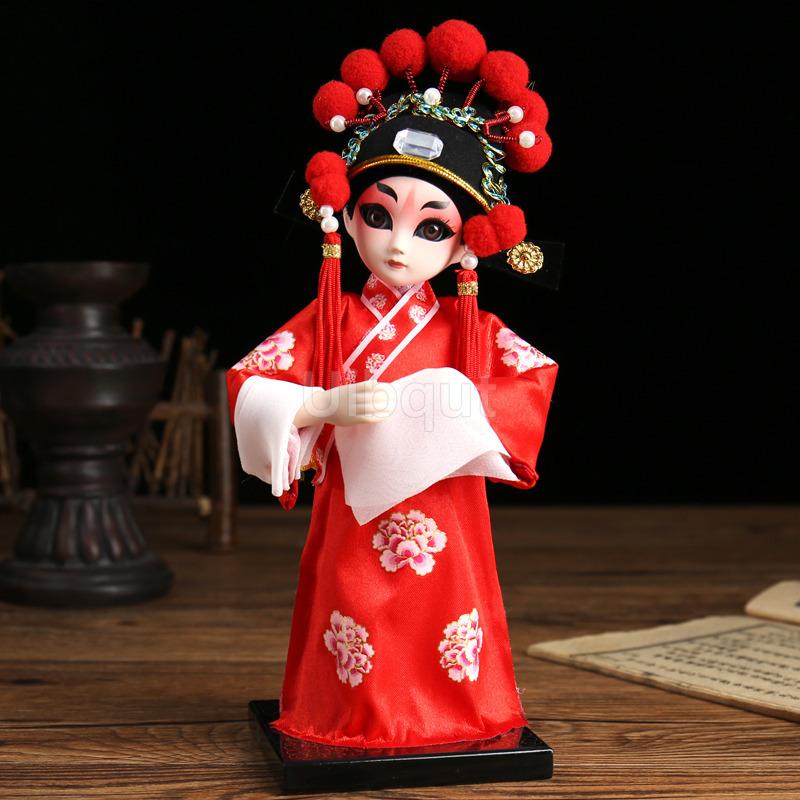 Creative Chinese Doll Ancient-style Dolls of the Qing Dynasty Twelve Golden Hair Handicrafts of Dream of Red Mansions Best Gift