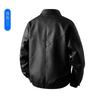 2025 Mens American Streetwear PU Leather Jacket Casual Loose Fit Biker Coat Teens