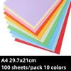 100 peças de papel origami quadrado, dupla face, cor sólida, papel dobrável, multicolorido, crianças, feito à mão, faça você mesmo, scrapbooking, decoração de artesanato