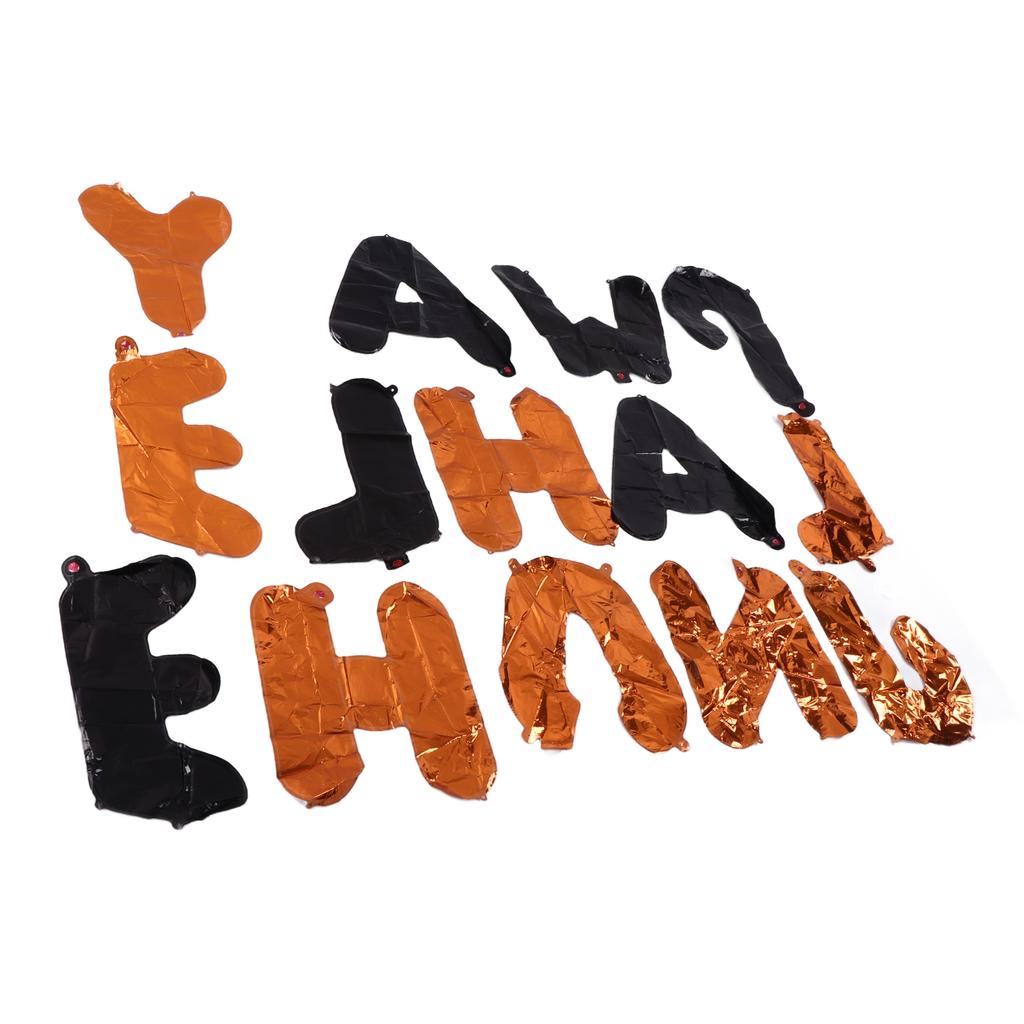 Grattis på födelsedagen Ballonger Unika Säkra Snabbt Uppblåsbara Alfabet Ballongbanderoller för Fester