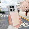KEYSION Fashion Laser Gradient Colorful Phone Case for Xiaomi 14T 14T Pro 5G Soft TPU+PC Shockproof Back Cover for Xiaomi 14T 5G