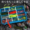 This jig head and worm set is perfect for light including aji rockfish and bass It includes pintail worms in a variety of 12 types of worms and three