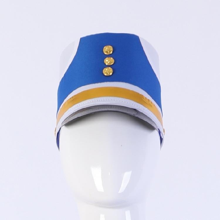 European Style Marches Band Hat Performances Party Show Drum Majors Hat for Kid