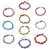 For Girls Fashion Headwear Wedding Rose Flower Foam Women Headwear Wreath Decoration Crown Flower Headband LED Light Garland