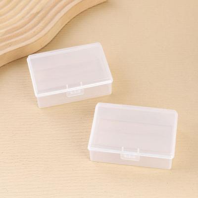 Transparent PP Plastic Storage Box for Business, Bank, and ID Cards