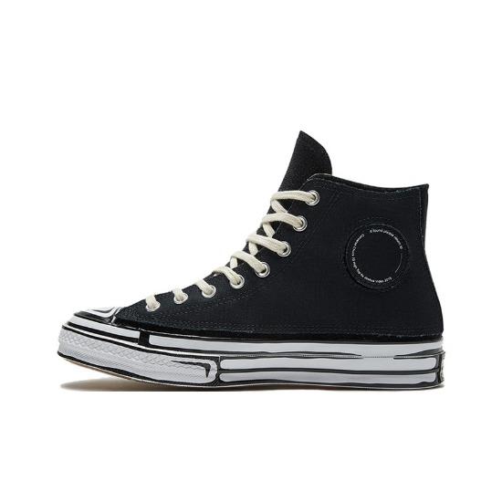 Converse Joshua Vides x Chuck 70 High Wechselbare Paneele - Schwarz 166558C