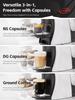 Capsule Coffee Machine HiBREW Automatic Cleaning 19Bar Pressure Works With 3 IN 1 White H3B