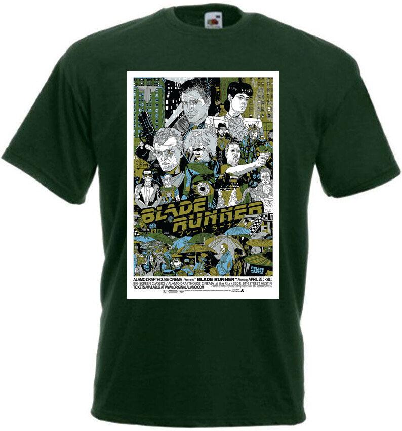 

26 Blade Runner v153 T shirt bottle green movie poster all sizes S-5XL Unisex T-Shirt XL