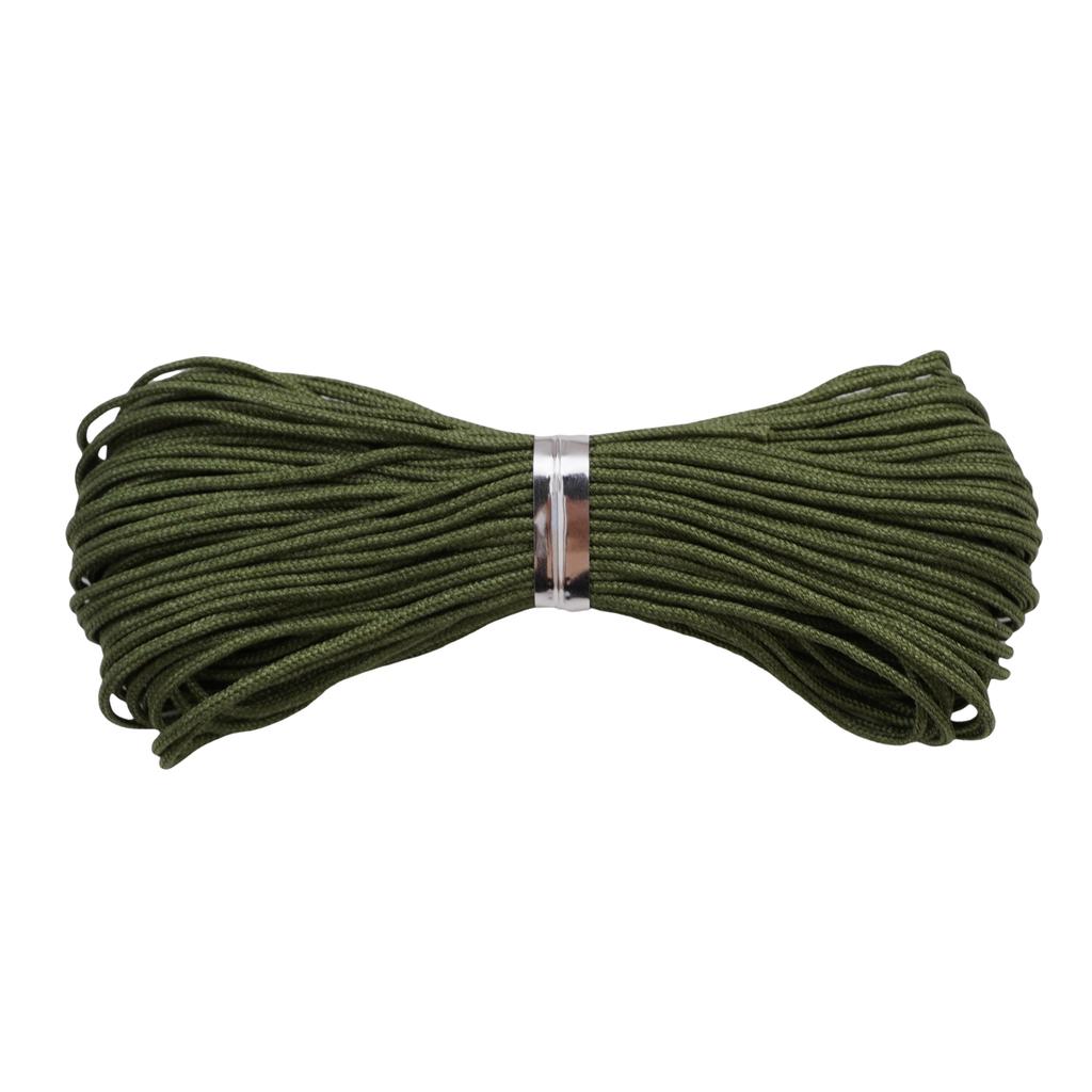 5-50m/lot 0.8mm Cotton Cord Nylon Cord Thread String DIY Beading Braided Bracelet Jewelry Making