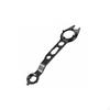 FourClaw Angle Grinder Wrench Slim Hexagonal Cutouts Black Metal 6in1