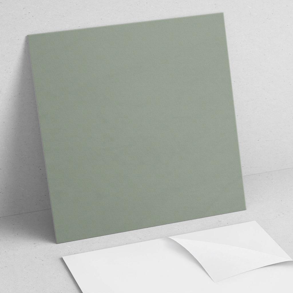 Kafelki Samoprzylepne Z Nadrukiem - Idealne Do Kuchni Kolor Szaro-Zielony 4X50X50 Cm