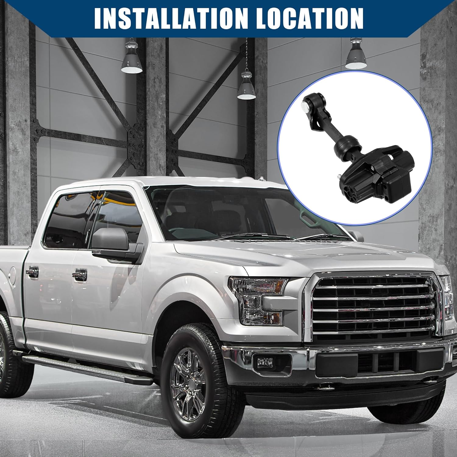 NO. 9L3Z1522886A Front Door Check Stop Strap Limiter for Ford F150 2009-2014 for Lincoln Mark 2010-2014 / LH RH Driver Passenger Side Door Stopper