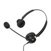 Telephone Headset with Microphone Control Adjustable Call Center Headphone for Business Office Communication