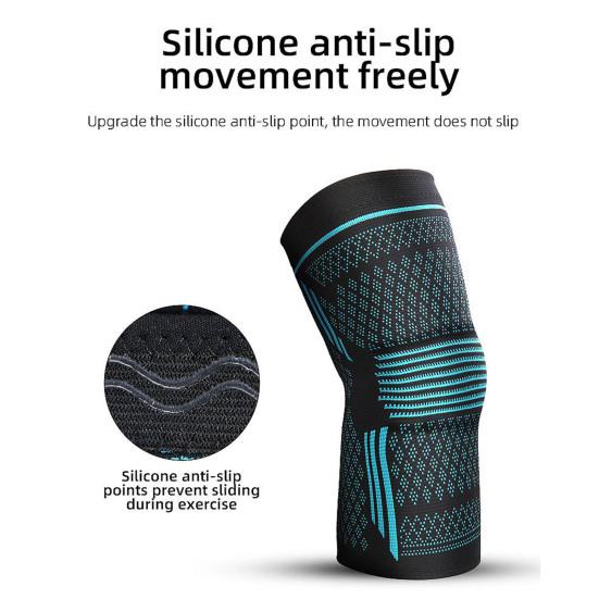 

1 шт. спортивные наколенники для женщин и мужчин, защита колена для тренировок, езды на велосипеде, бега, пешего туризма, баскетбола, эластичные и дышащие компрессионные наколенники