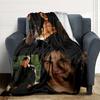 Strong Confident Man Blanket Soft Throw Blanket For Home Bedroom Bed Sofa Travel Office Solid Christmas Blanket