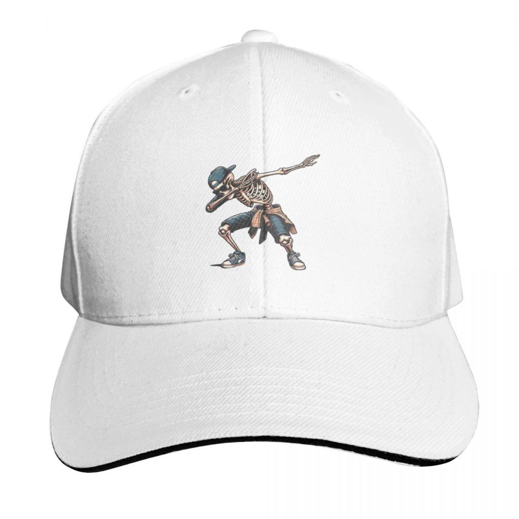 Dab Skeleton Baseball Cap Sun Cap funny hat Luxury Hat foam party Hat Unisex Womens