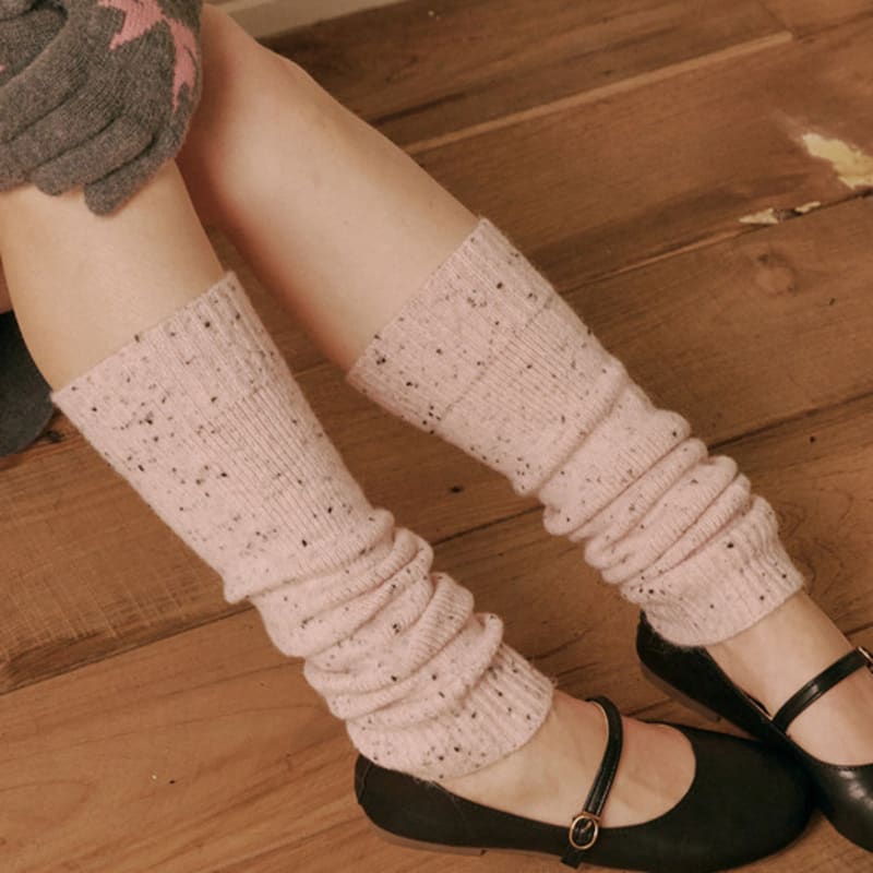 

ВСЕ НЕЗАВЕРШЕННЫЕ Гетры точечной вязки (2 цвета) Dusty Pink (Dot Leg)