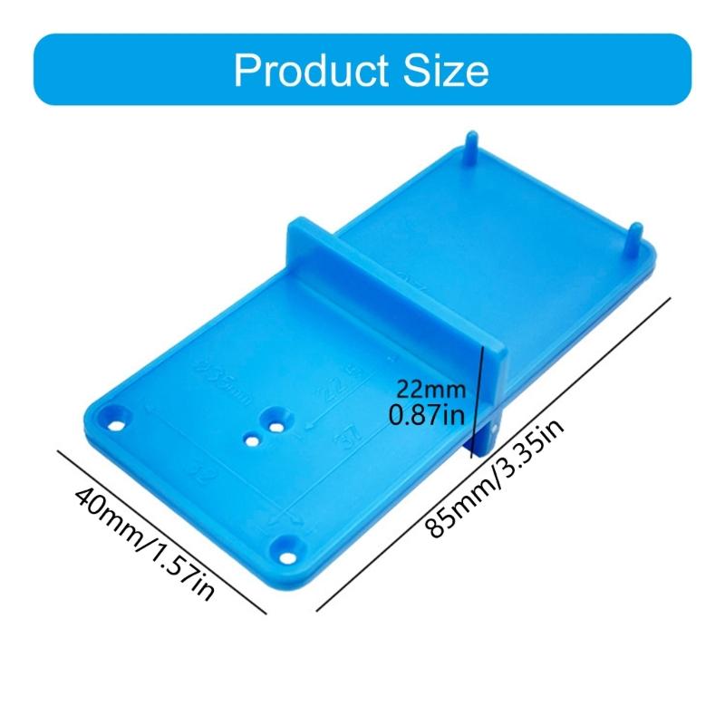 Accuracy Woodworking Drill Guide Board Positioning Tool for Accurate Hole Positioning and Enhances Drilling Efficiency