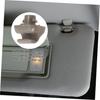 FELTECHELECTR Sun Visor Buckle Sun Visor Fixing Clip Interior Sun Visor Hook Car Accessories