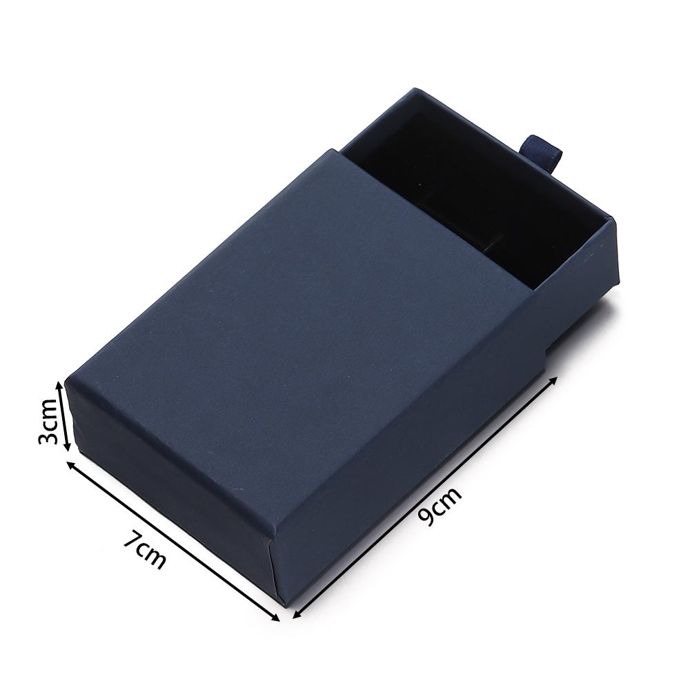 Creative Drawer Jewelry Packaging Box Necklace Ring Earing Bracelet Storage Organizer Display Stand Solid Color Paper Gift Boxes