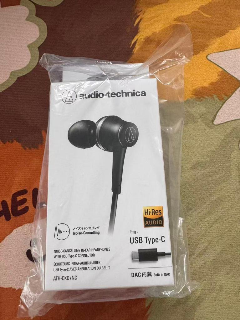 Audio-Technica ATH-CKD7NC Wired Type C Remote Control Black JPN
