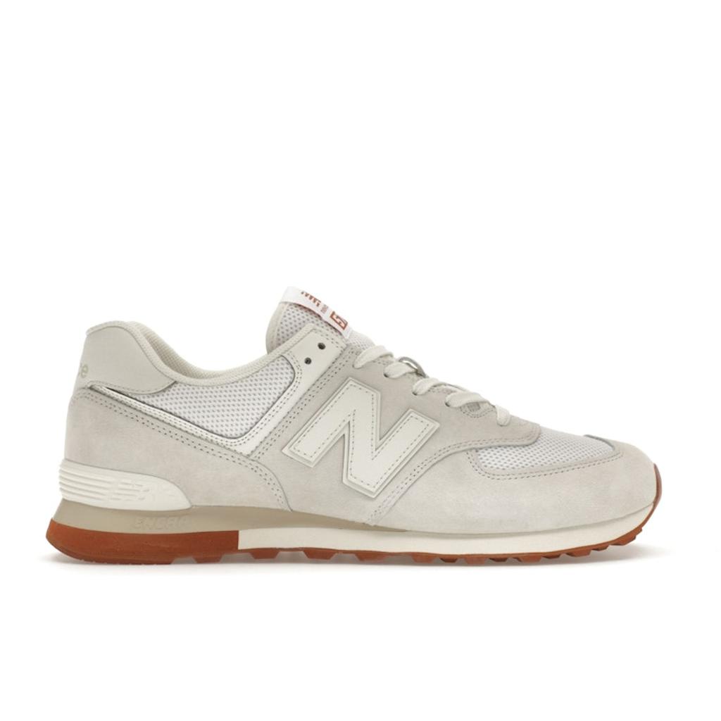 New Balance 574 Sea Salt Rust Unisex Sneakers White ML574BS2