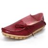Women Flats Genuine Leather Fashion Walking Women Shoe Moccasins Ballet Flats Oxford Nurse Shoes Black Plus Size Ladies Shoes