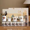 Dehua Ceramic Tea Set Gift Box