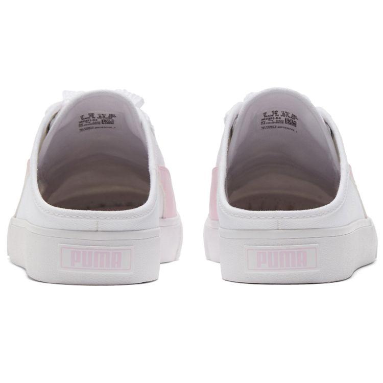 Puma Bari Series Mule Ribbon Low-Top Sneakers Women sneakers White Pink 382331-04