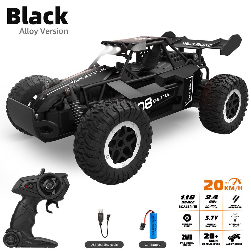 1:16 Scale Rc Car All-Terrain Off-Road Crawler - 2.4G Remote Control Car with 20 Km/h Speed, Perfect for Christmas, Halloween