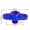 High Quality 1/8 NPT Fuel Rail Pressure Regulator Adapter Blue for NISSAN TOYOTA SUBARU