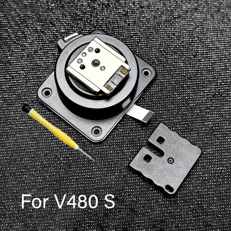 Lightweight Replacement Hot Shoe Base Mount For Camera Flash Accessories Ensures Secure Mounting During Shoot