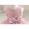Cute Bowknot Princess Dress For Little Girls Birthday Party Flower Girl Formal Dress