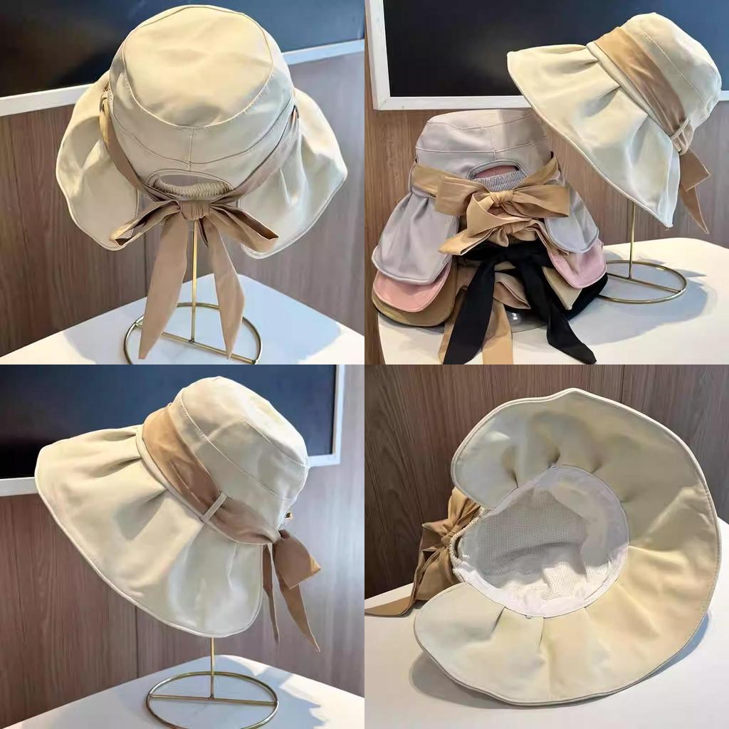 Versatile Hat Style Wide Brimmed Womens Sunshade Fishermans Hatscaps