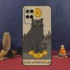 Cats Tarot Witchcraft Case For Oppo A16 A76 A96 A17 A57 A40 A60 A80 A98 A58 A78 A18 A38 A54 A74 A94 A15 A5 A6 Pro