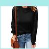 Elegant Long Sleeve T Shirt For Women With Lace Patching Polyester Splicing For Winter Wear