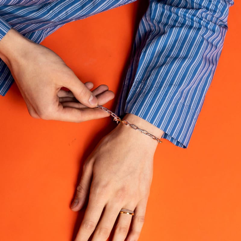 BE/GINS BB Link Chain Bracelet