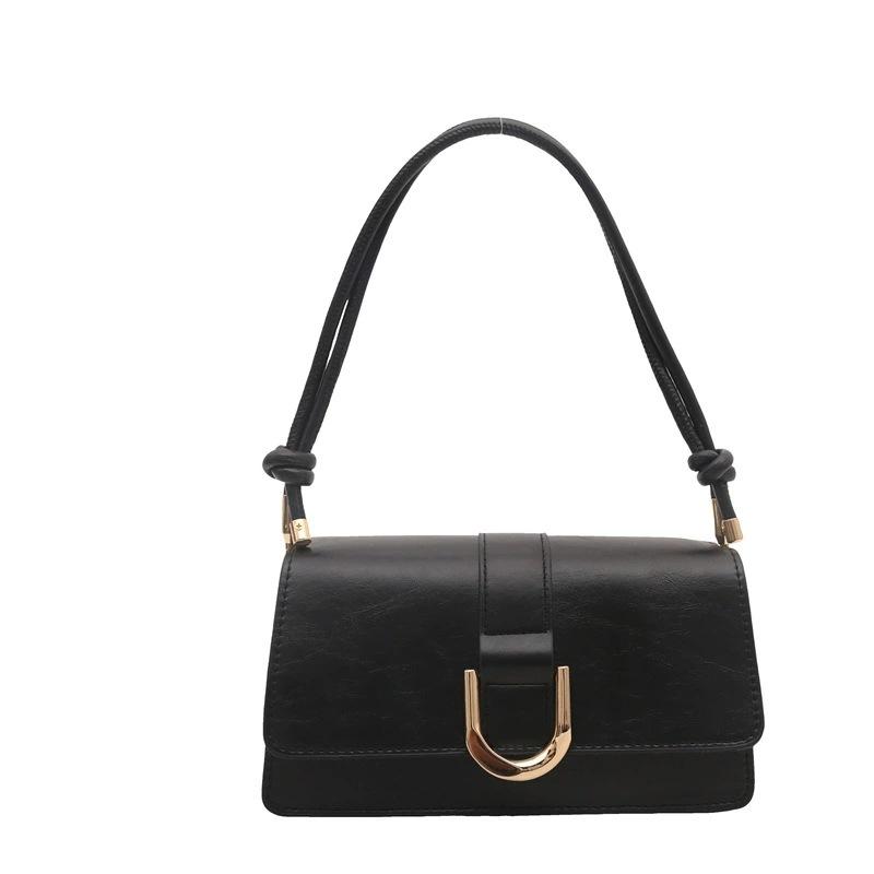 Women's small bags Fashion handbags Winter texture Foreign style messenger bags Commuter small square bags