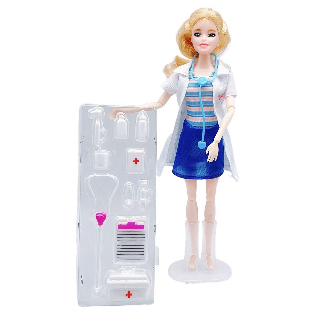 1 Set Cosplay Doll Clothes Scene Doctor/Nurse BJD Doll Clothes Doll Dress  Children's Toys