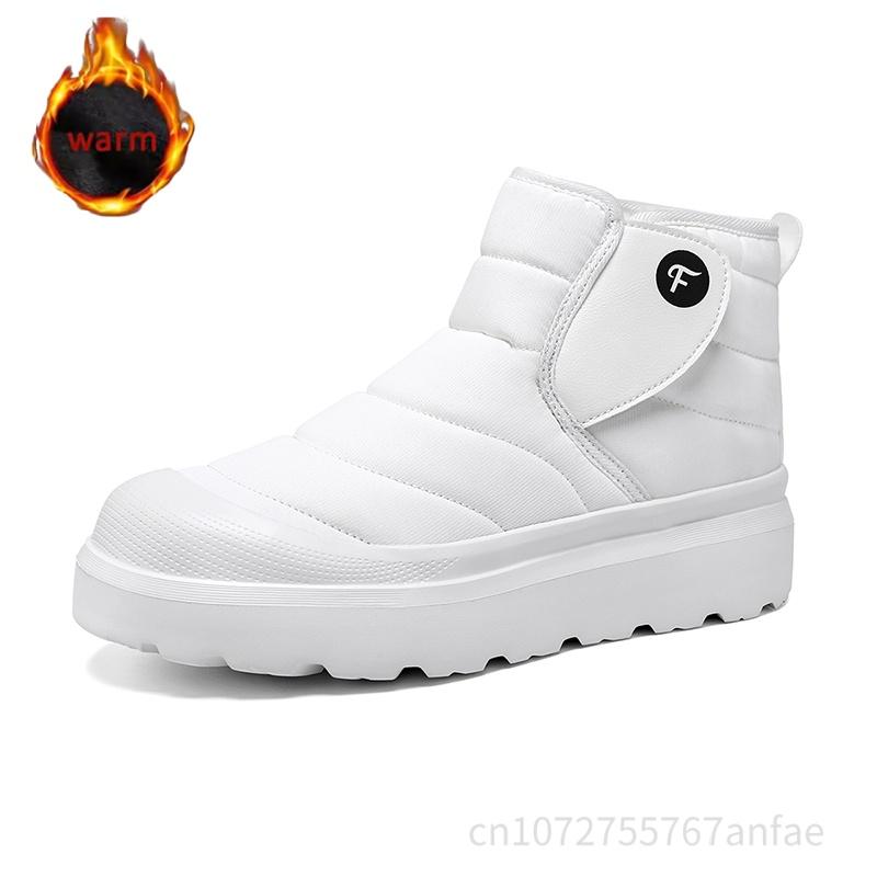 Winter Women's Snow Boots Warm Plush Snow Shoes Non slip Waterproof Keep Warm Ankle Boots Rubber Outsole Comfortable Warm Bootie
