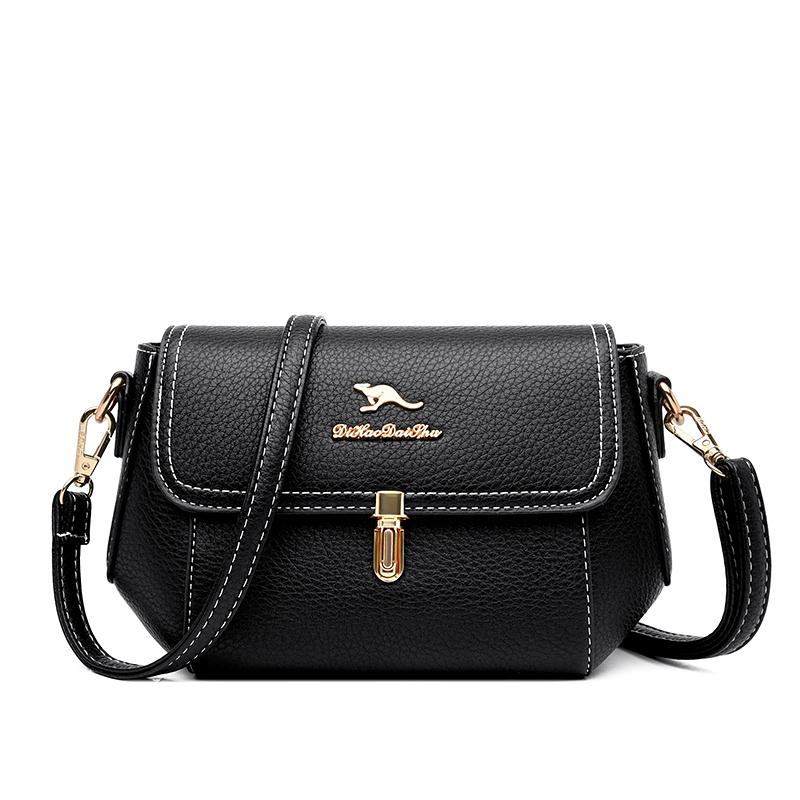 Women's PU leather crossbody bags luxurious bags for ladies shoulder bag top handle bag small casual bags