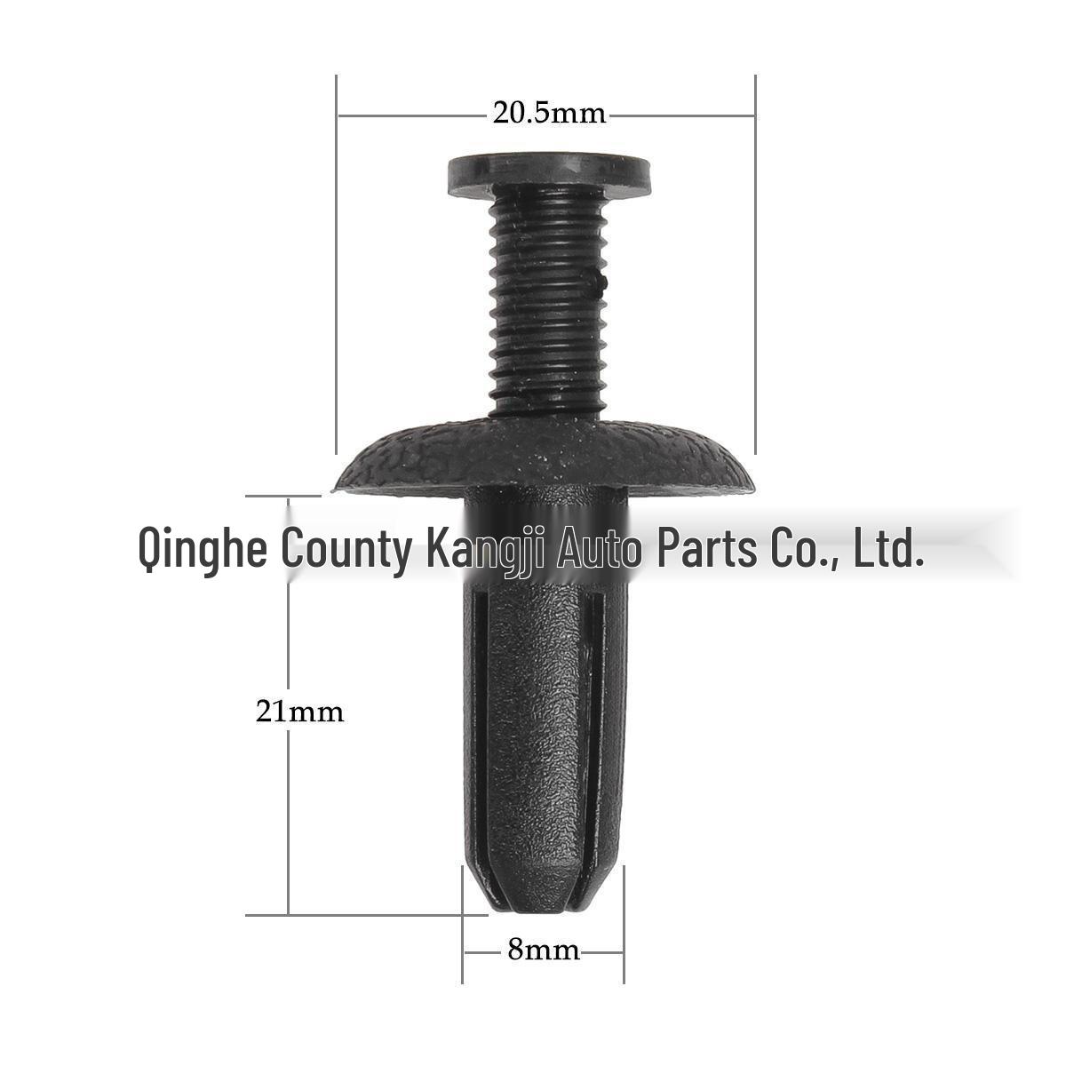 

Plastic Car Fasteners: Expansion Screws, Clips, and Retainers for Mudguard, Fender, and Trunk Fixing Kangji