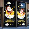 Christmas Window Stickers Christmas Wall Sticker Kids Room Wall Decals Merry Christmas Decorations For Home New Year Stickers